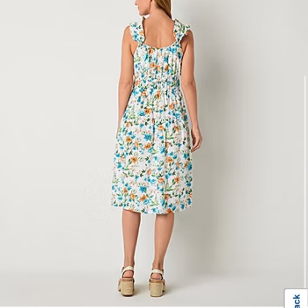 Peyton & Parker Womens Sleeveless A-Line Dress Large - Picture 2 of 3